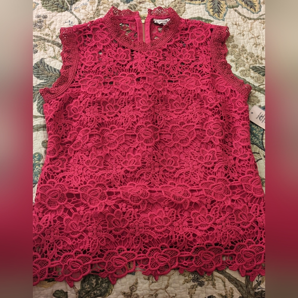 Nanette lace blouse, size medium